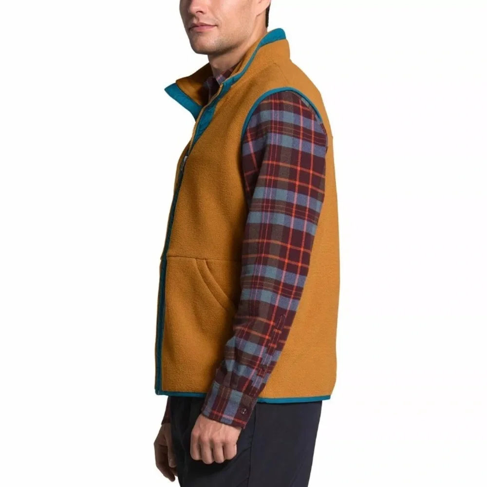 The North Face Vest Mens Sz XL Carbondale Fleece Rugged Outdoor Gorpcore Zip Up